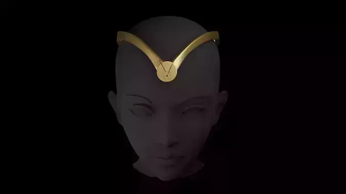Thena Crown - Angelina Jolie headband - Eternals 2021 Cosplay 3D print model