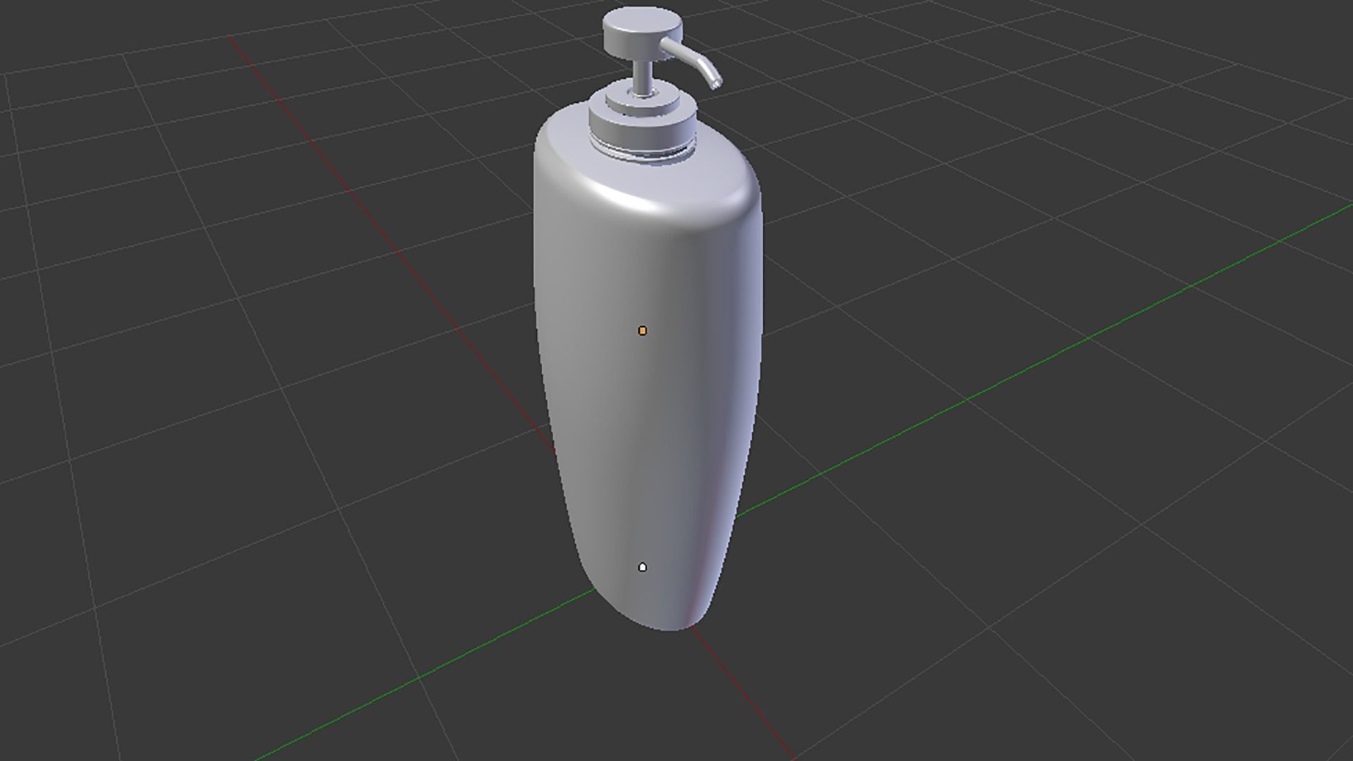 Lotion Bottle  Low-poly 3D model_6