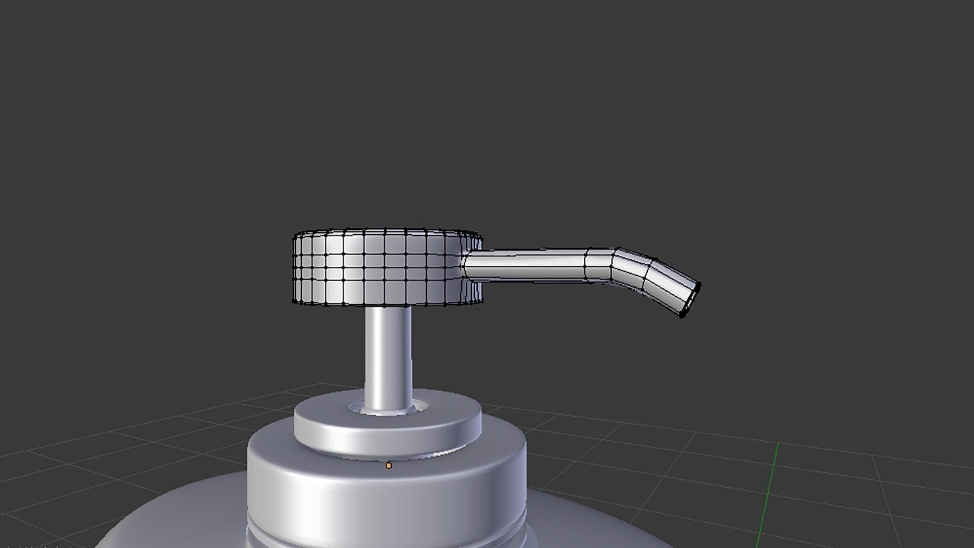 Lotion Bottle  Low-poly 3D model_3