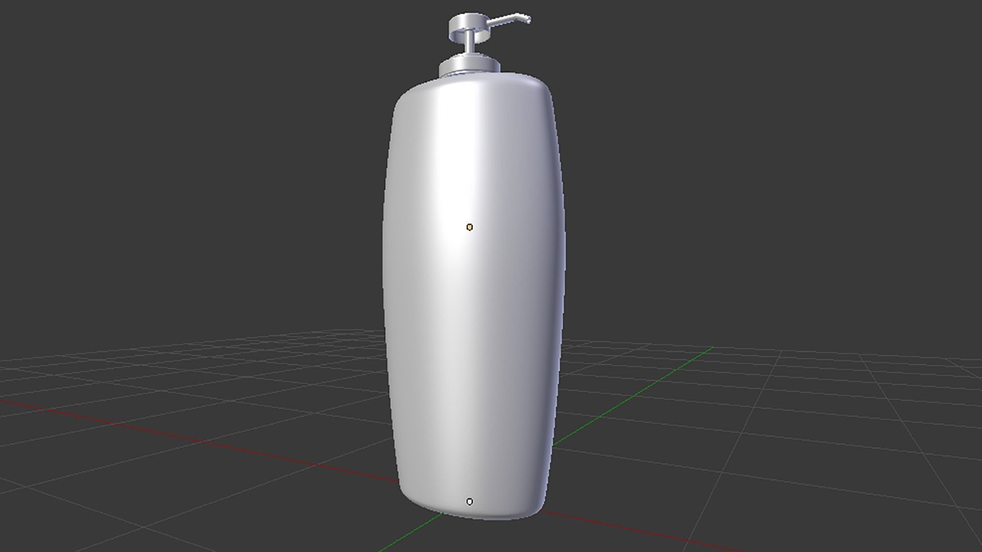 Lotion Bottle  Low-poly 3D model_4