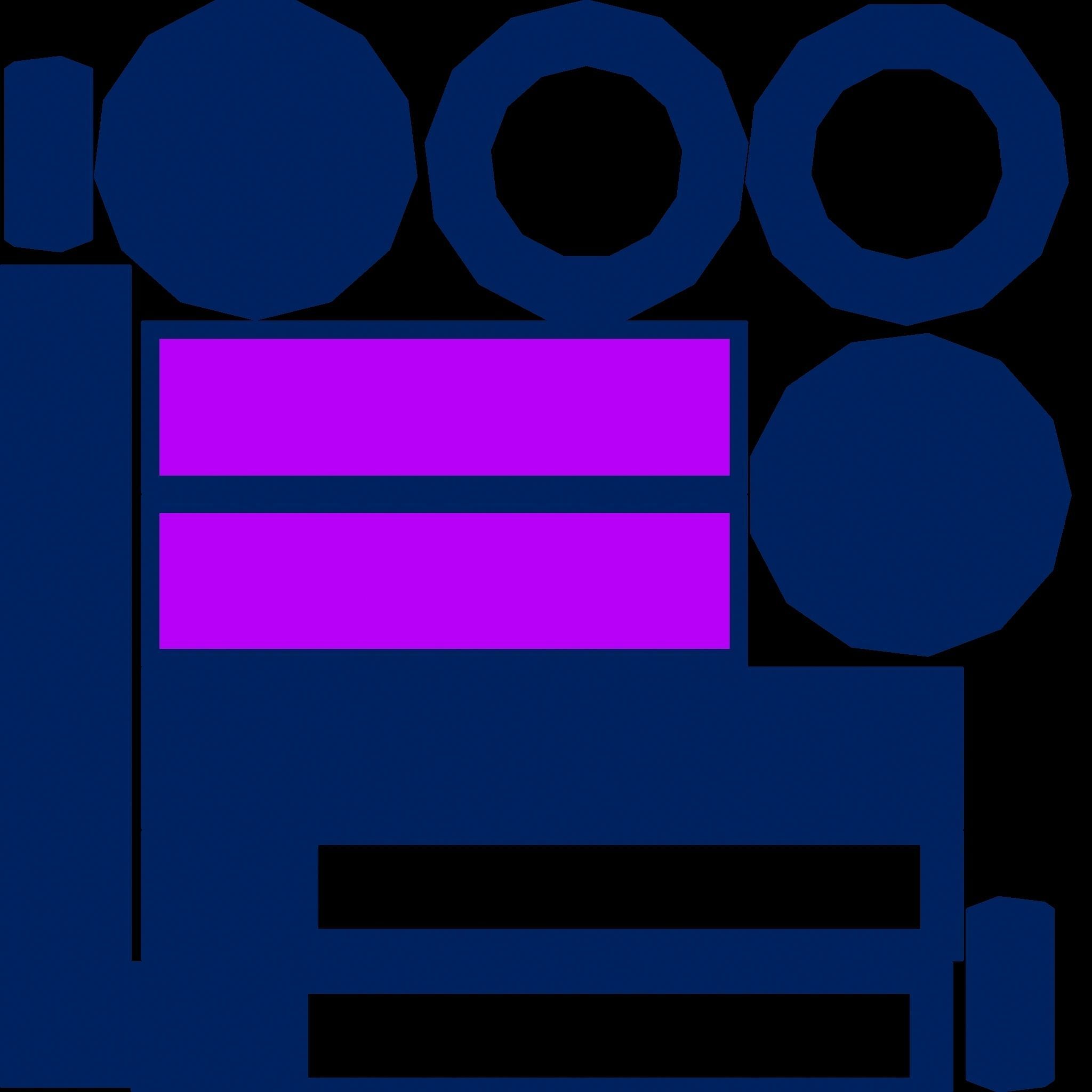 Illuminated Column Package Low Poly Low-poly 3D model_31