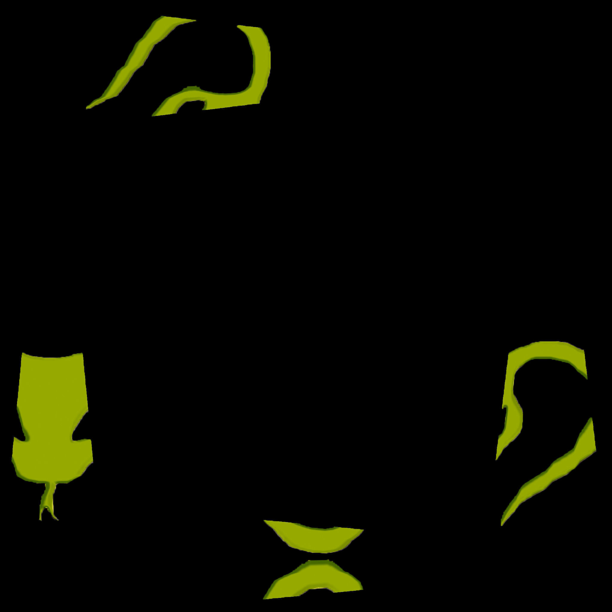 Illuminated Column Package Low Poly Low-poly 3D model_30