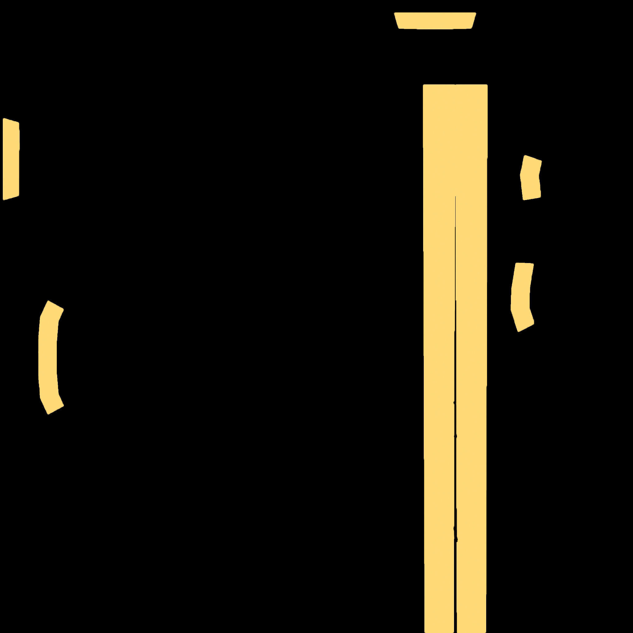 Illuminated Column Package Low Poly Low-poly 3D model_38