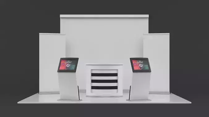 Exhibition Stand Design 3D model