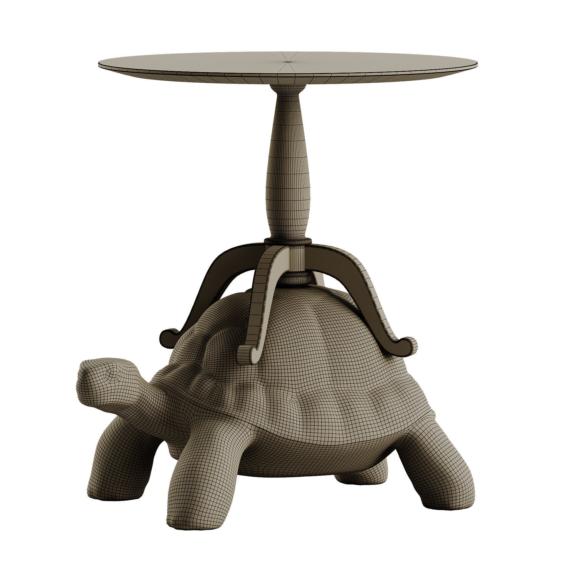 TURTLE CARRY COFFEE TABLE by QEEBOO Low-poly 3D model_12