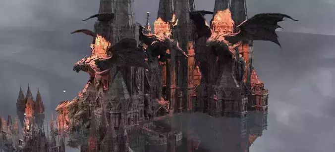 The Tower of Dark Magic Kit bash