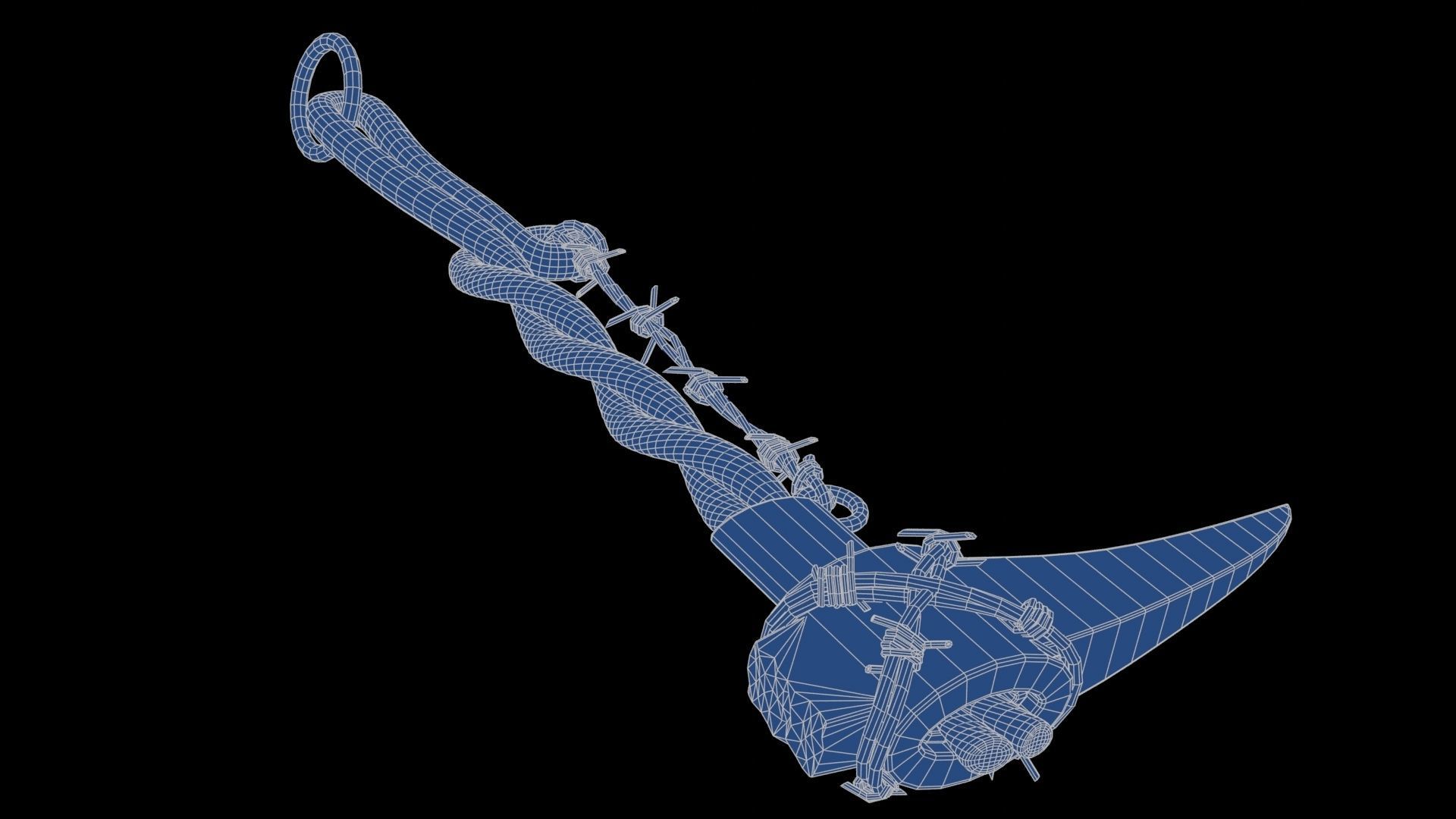 Modifiable Strike Weapon 01 3D model_24