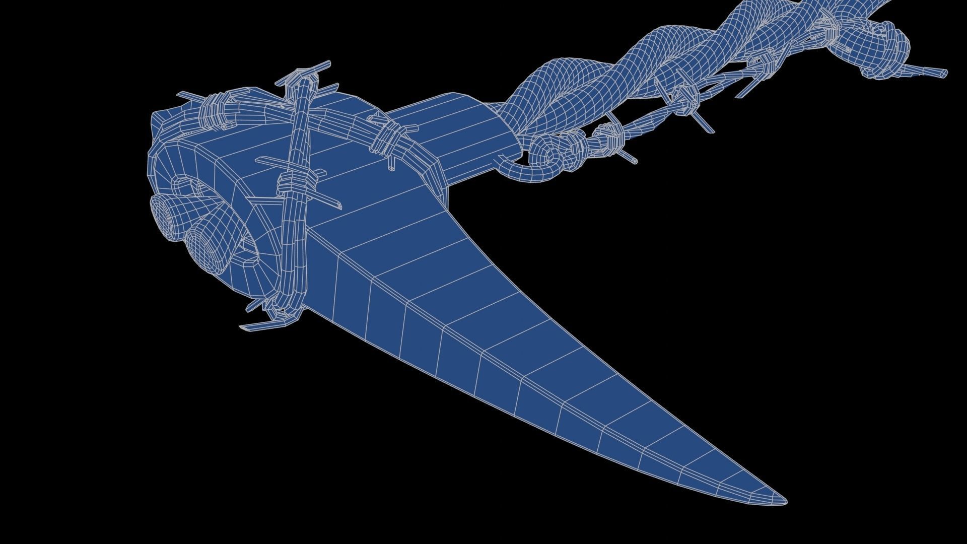 Modifiable Strike Weapon 01 3D model_28