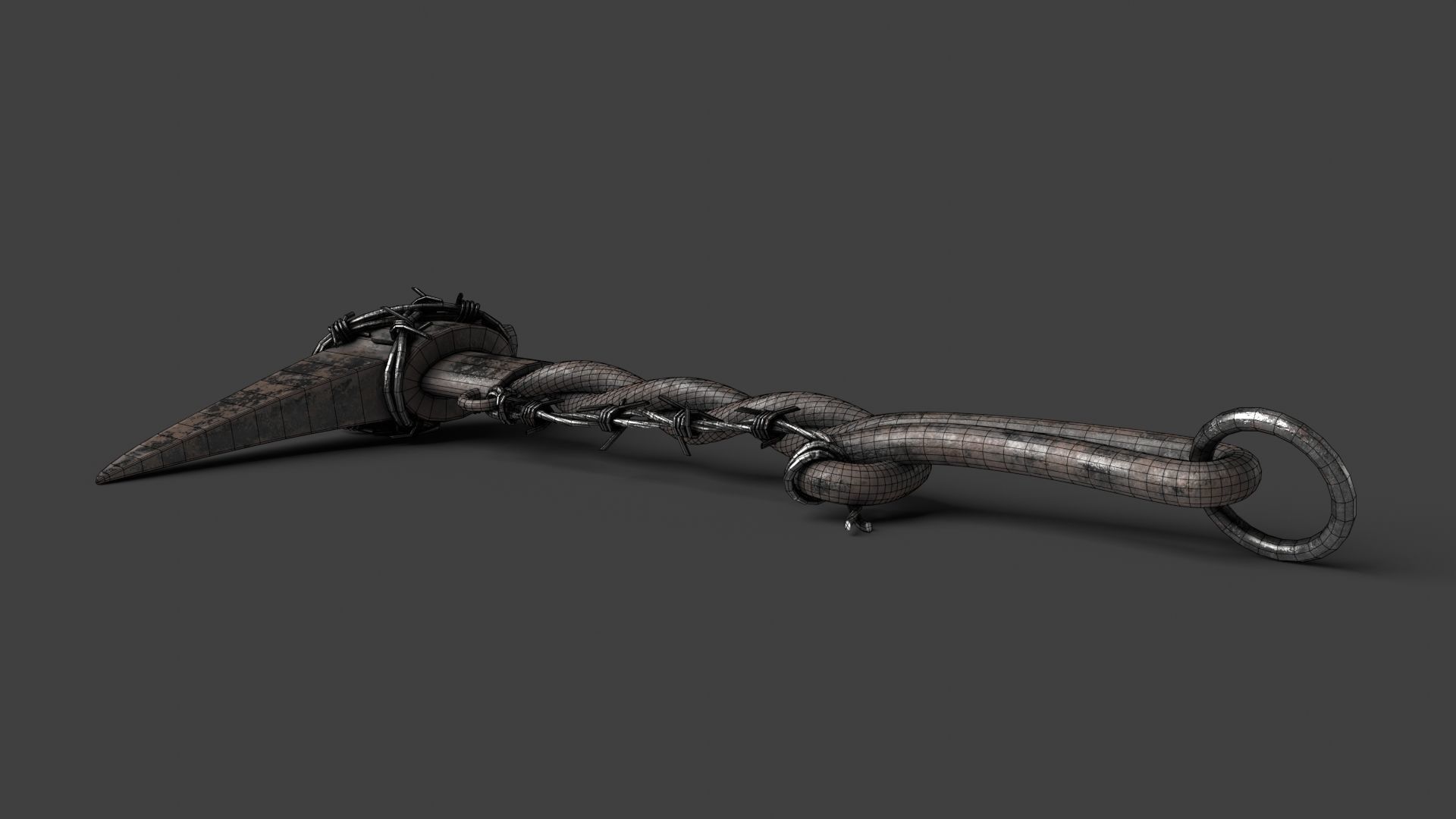 Modifiable Strike Weapon 01 3D model_15