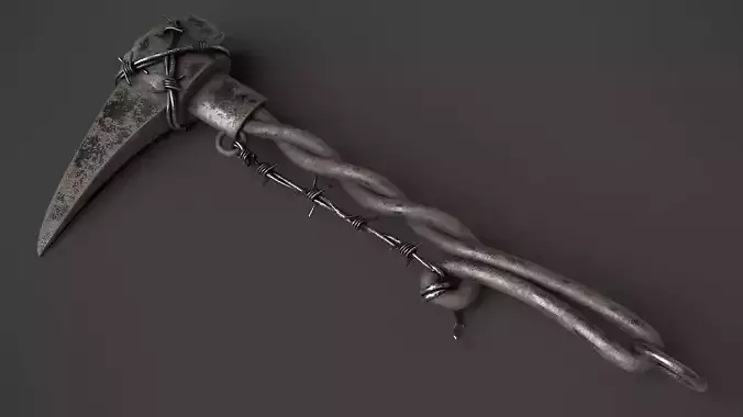 Modifiable Strike Weapon 01 3D model