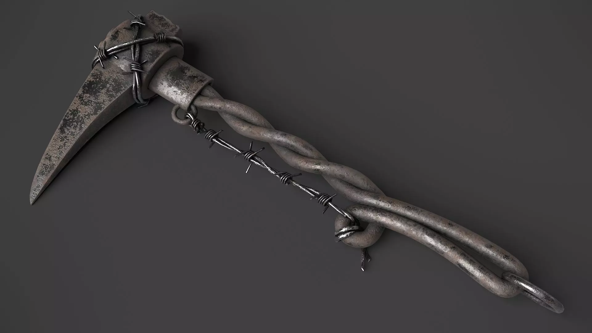 Modifiable Strike Weapon 01 3D model_0