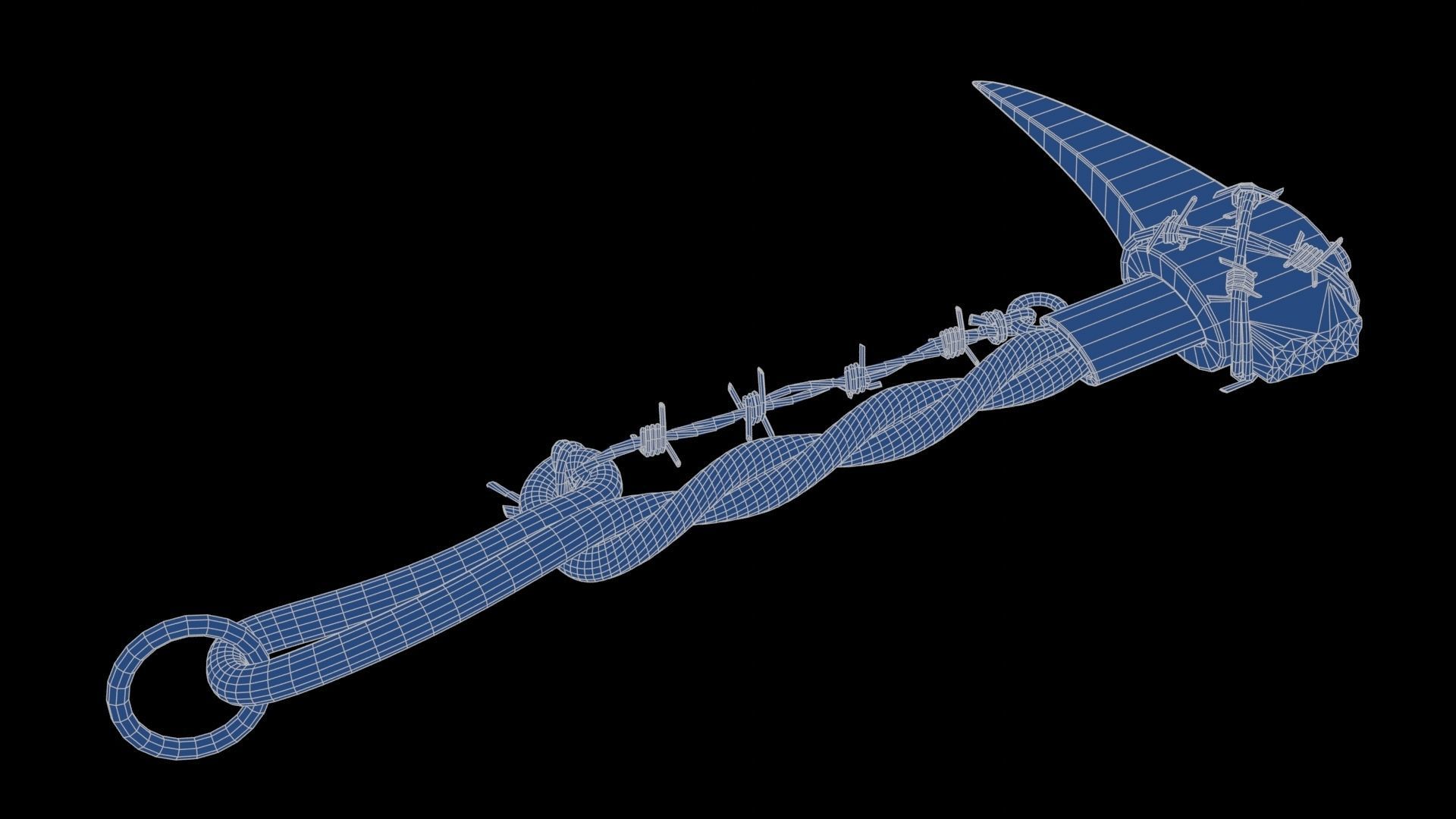 Modifiable Strike Weapon 01 3D model_22