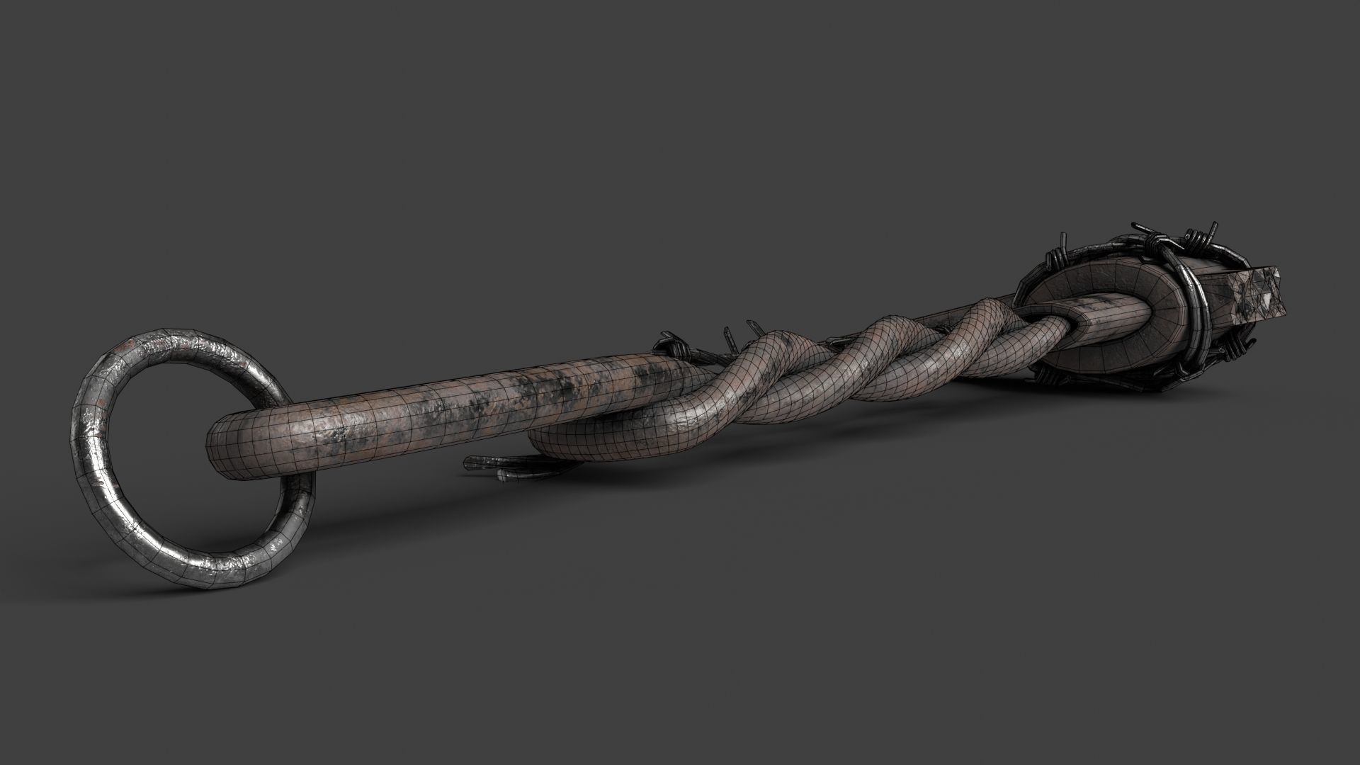 Modifiable Strike Weapon 01 3D model_16