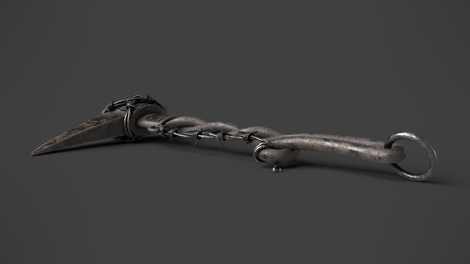 Modifiable Strike Weapon 01 3D model_5