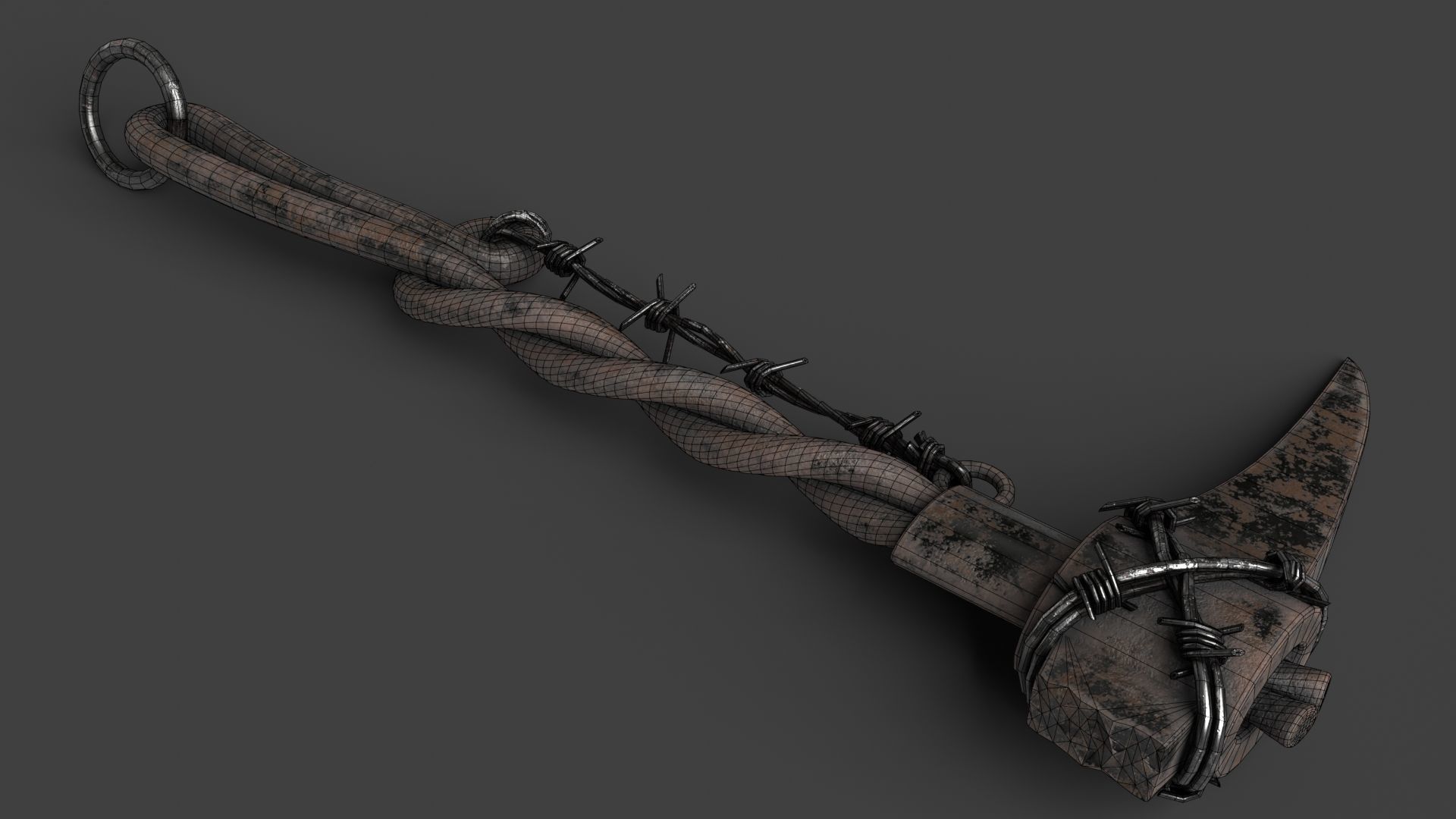 Modifiable Strike Weapon 01 3D model_11