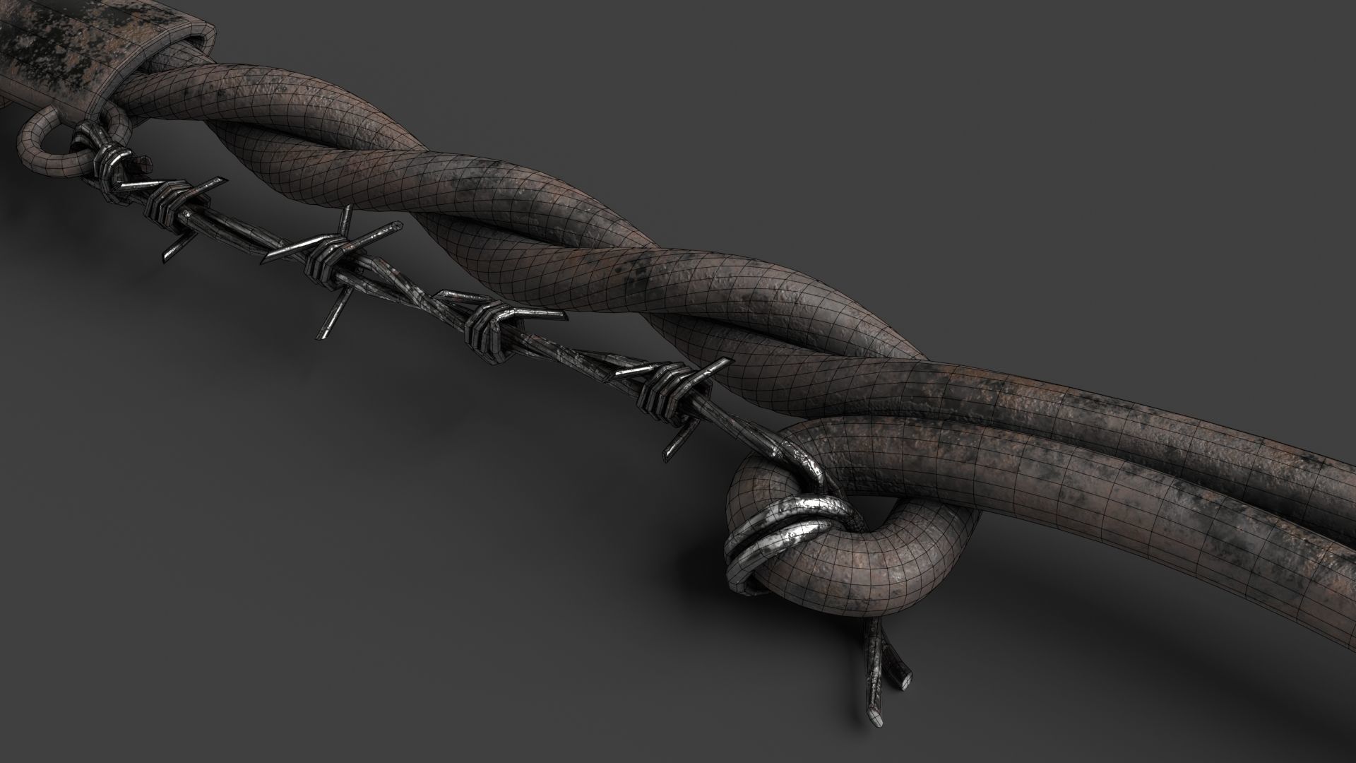 Modifiable Strike Weapon 01 3D model_19