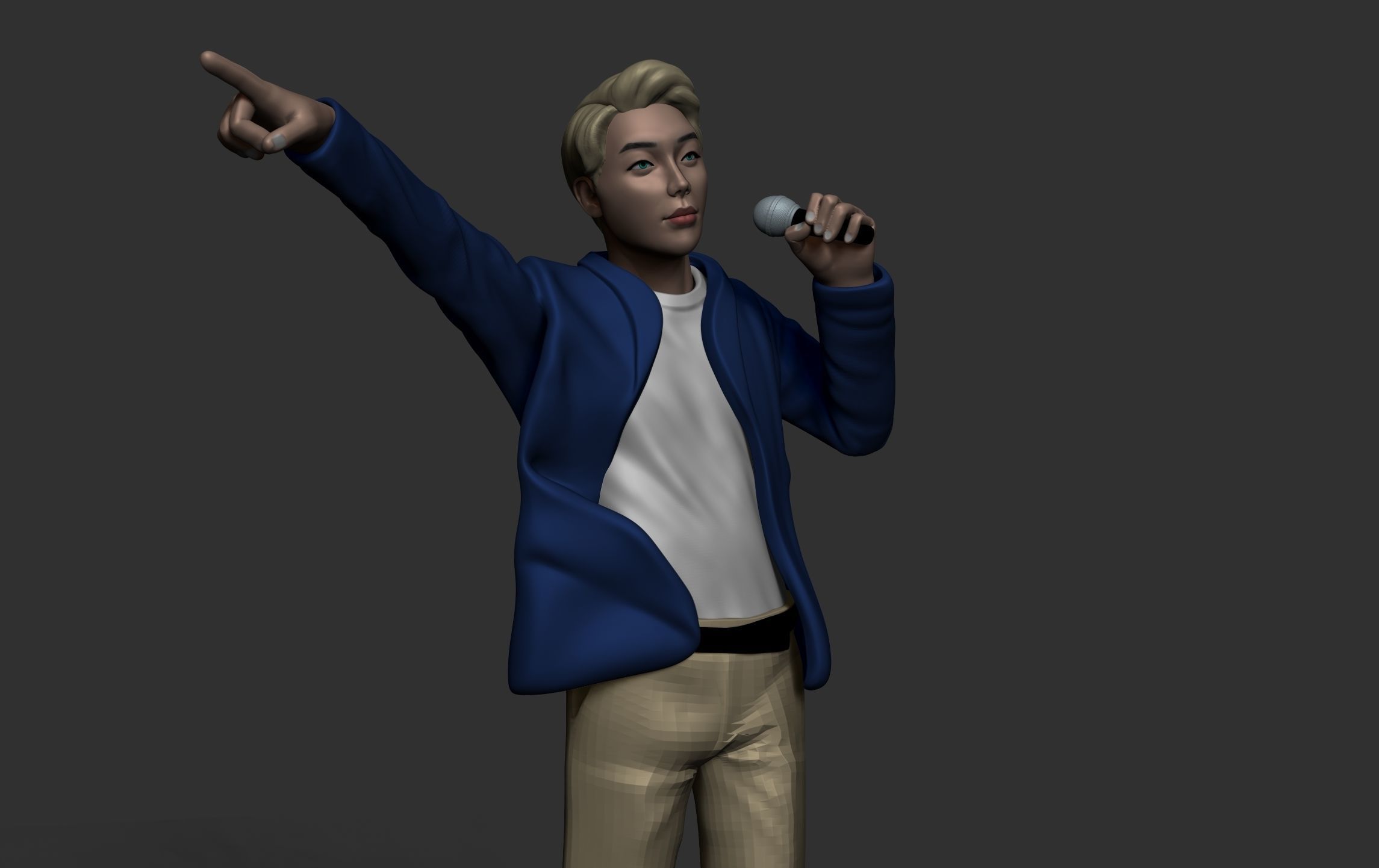 KIM NAM-JOON 3D print model_2