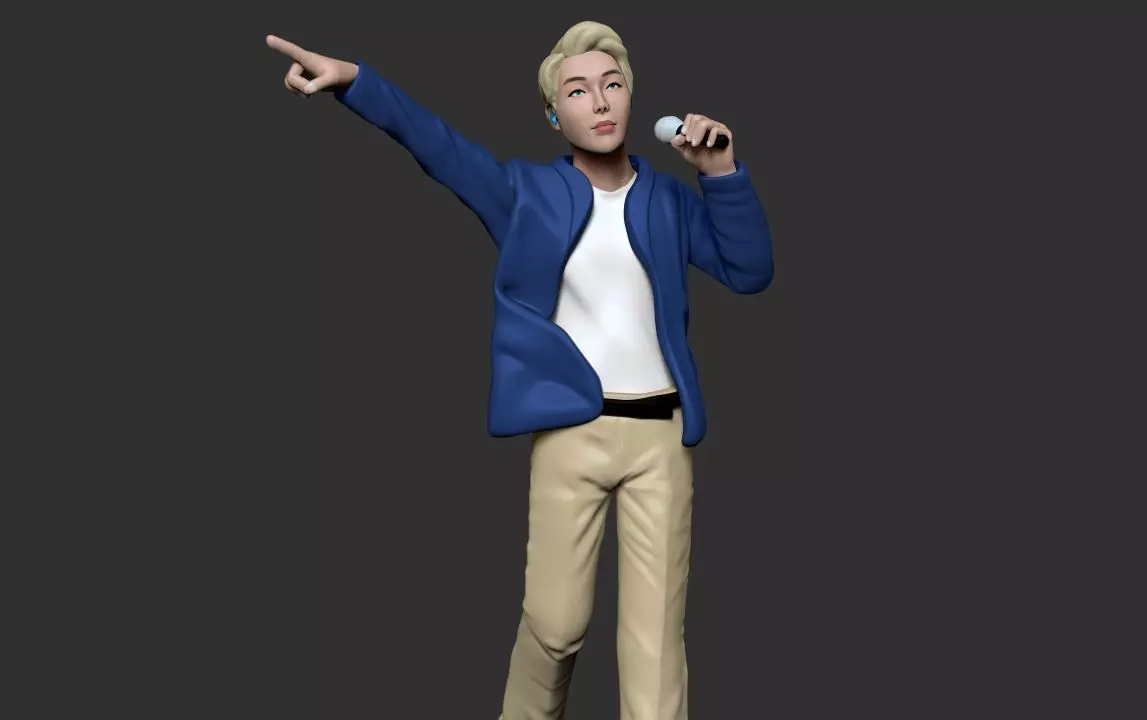 KIM NAM-JOON 3D print model_0