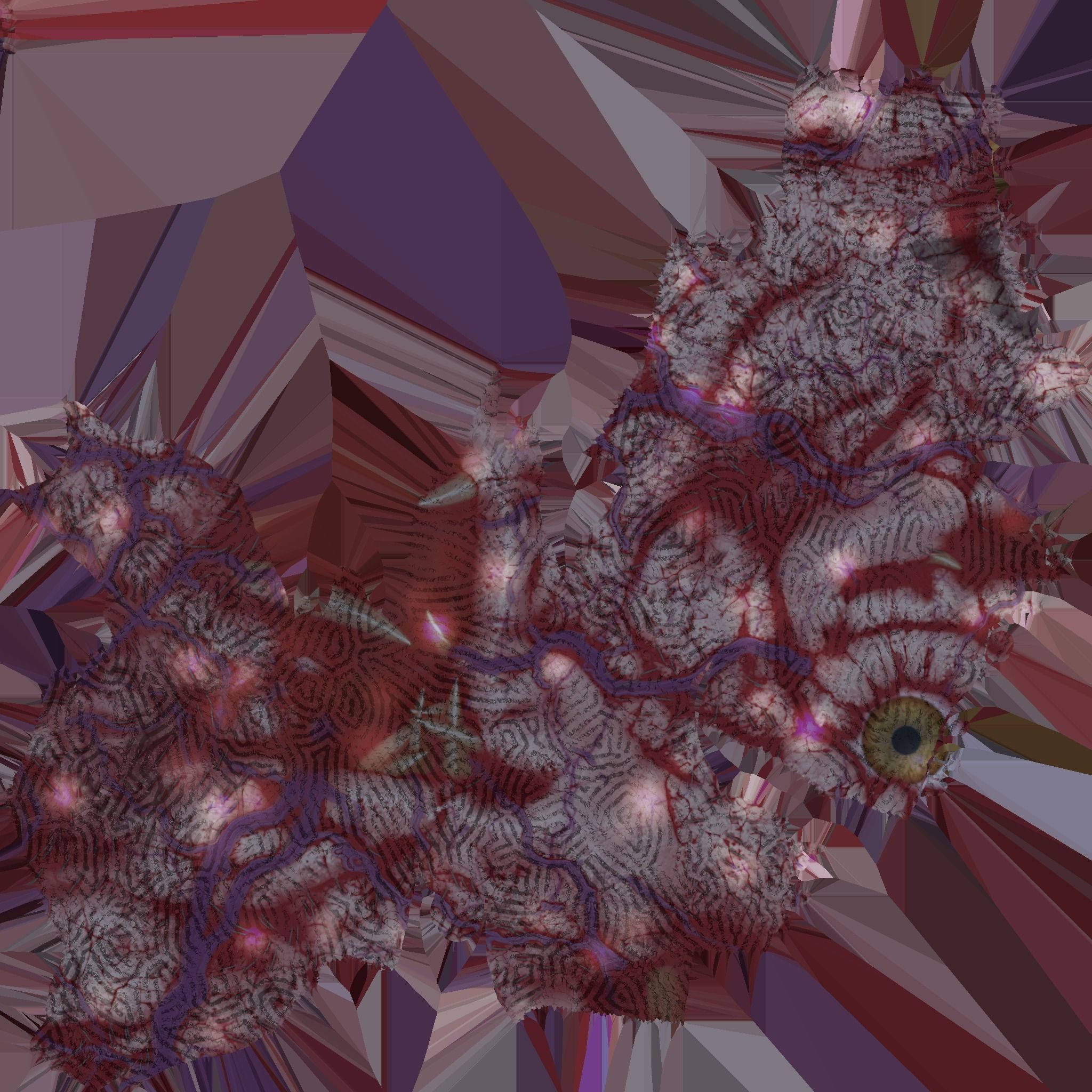 Undead Mummy Egyptian Kit bash 3D model_3