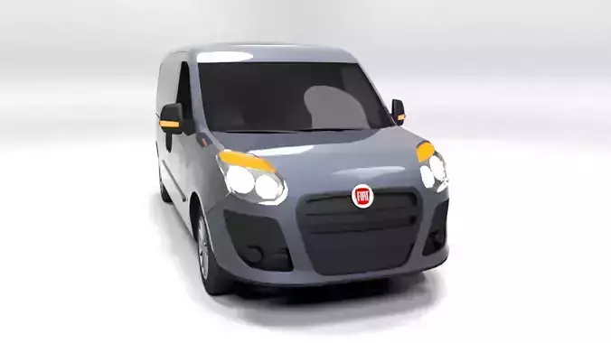 FIAT DOBLO CARGO LONG LOWPOLY