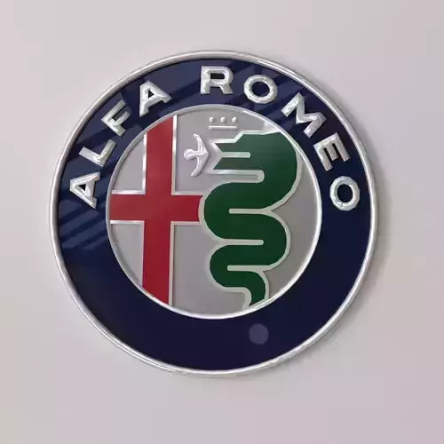 Alfa Romeo Emblem 3D model