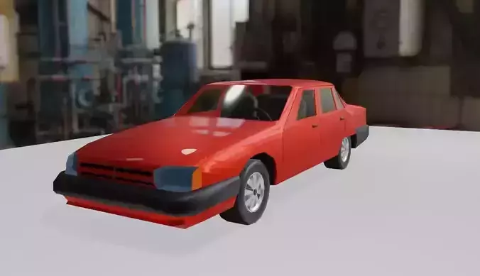 Basic Car - Red - Carro