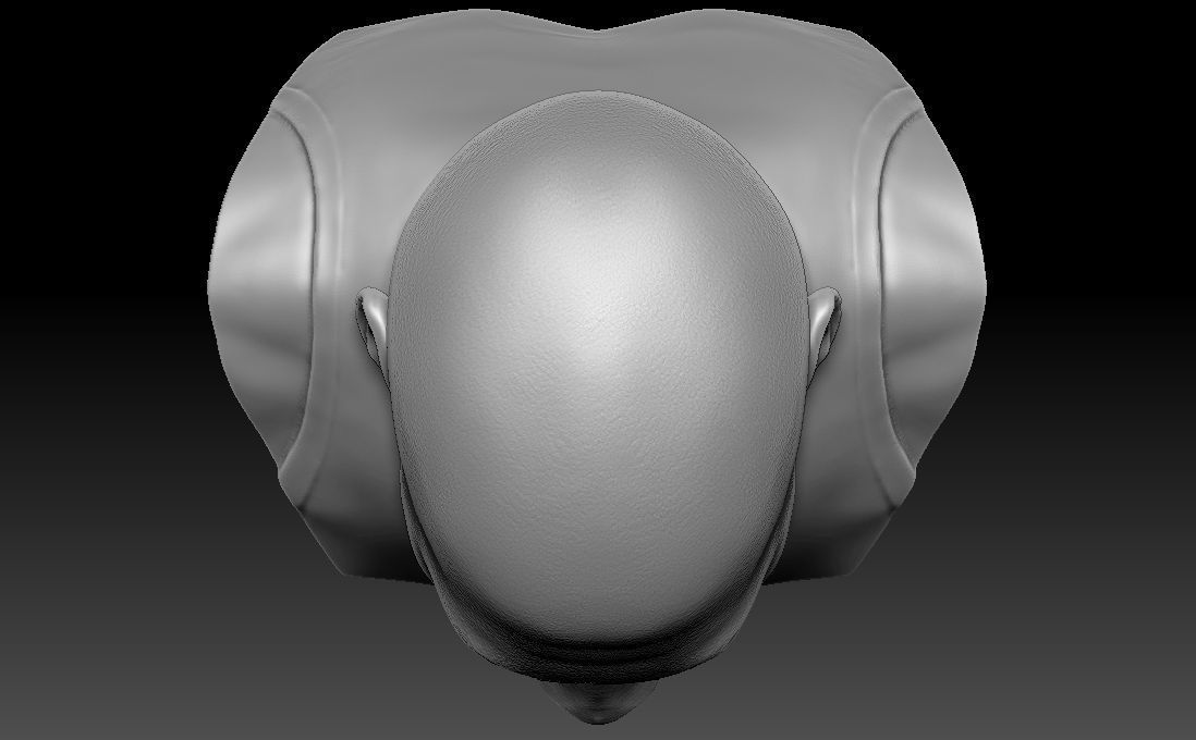 Michael Jordan bust for 3D printing 3D print model_24