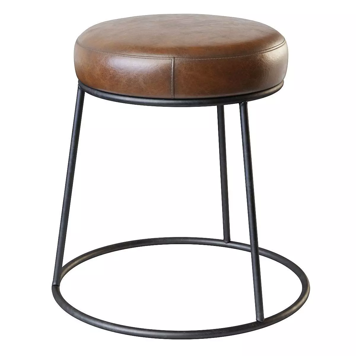 Austen Low Stool 3D model_0