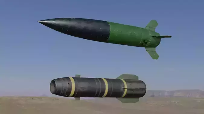 Rocket 3D models  3D Model Collection