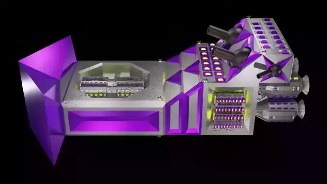 Yin Flagship 3D model