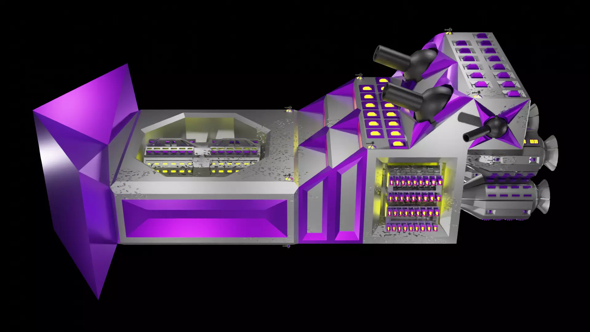 Yin Flagship 3D model