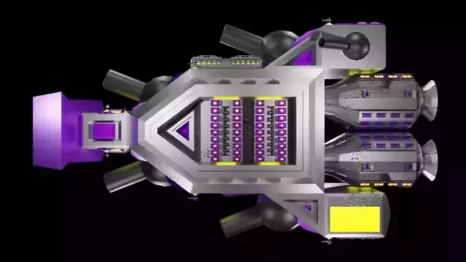 Yin Dreadnaught 3D model