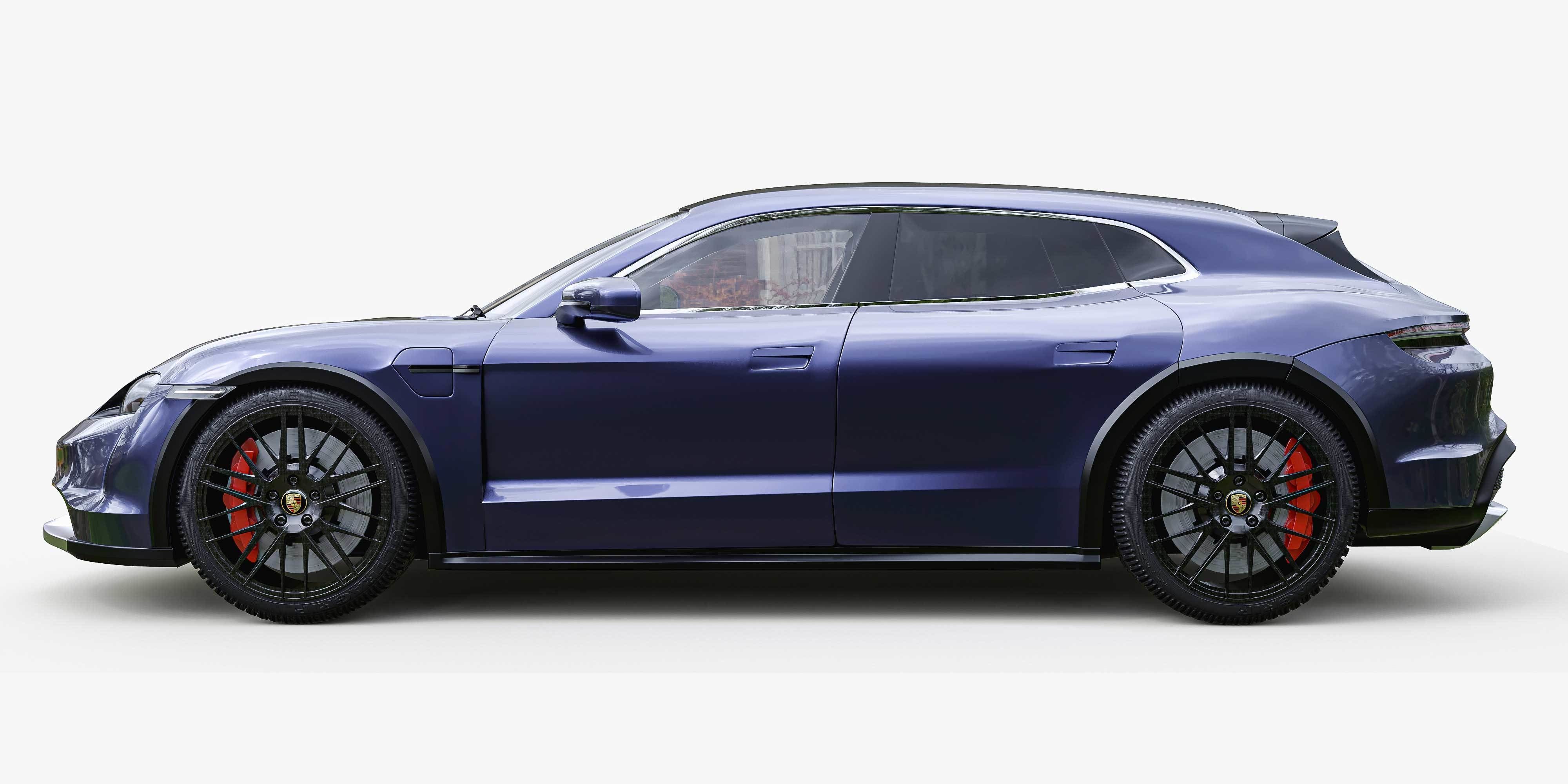 Porsche Taycan Turbo S Cross Turismo 3D model_6