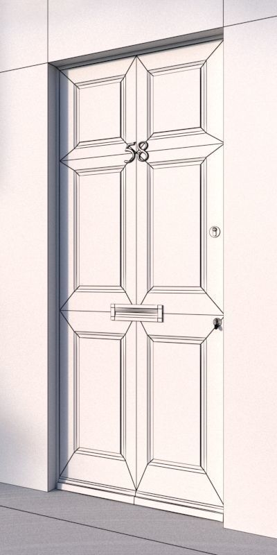 24 Doors collection - Vol 1 Free 3D model_4