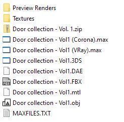 24 Doors collection - Vol 1 Free 3D model_29