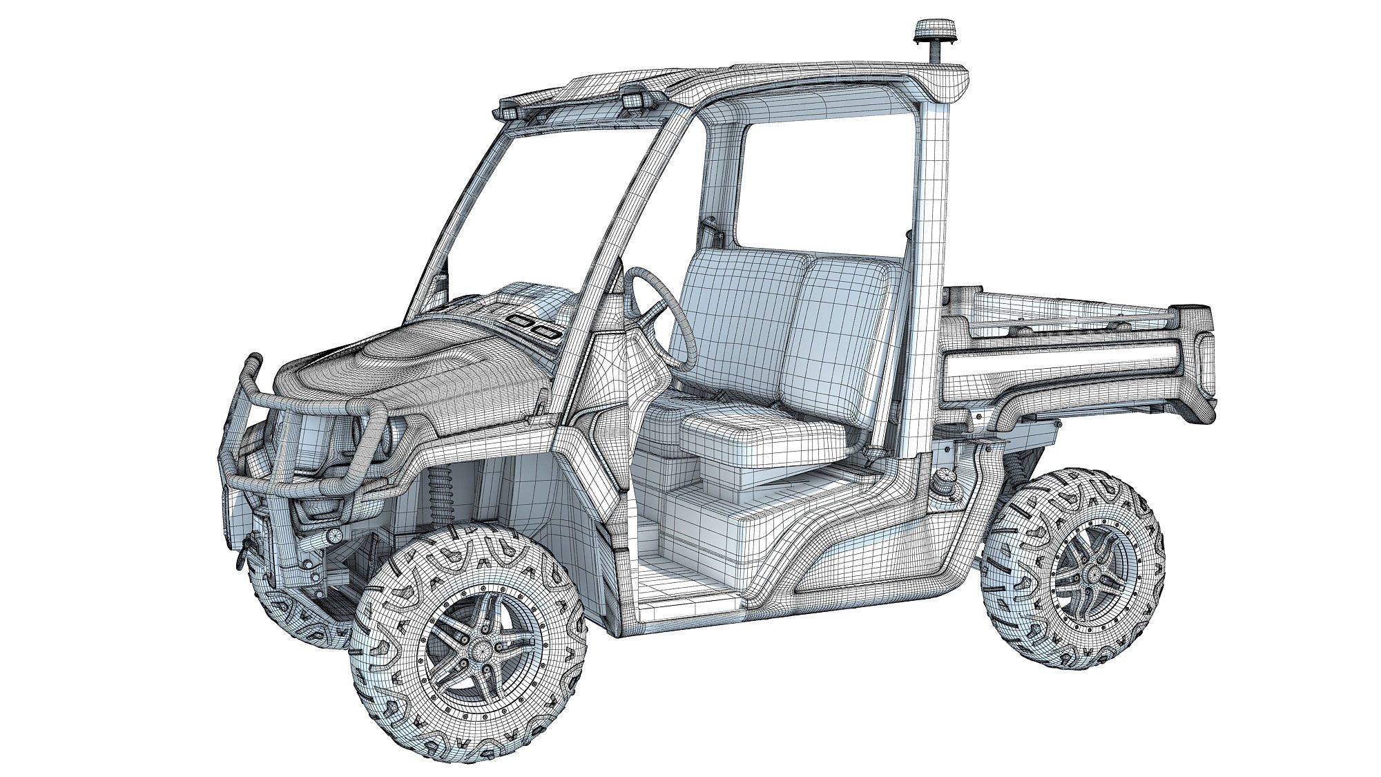 Utility Vehicle 3D model_16
