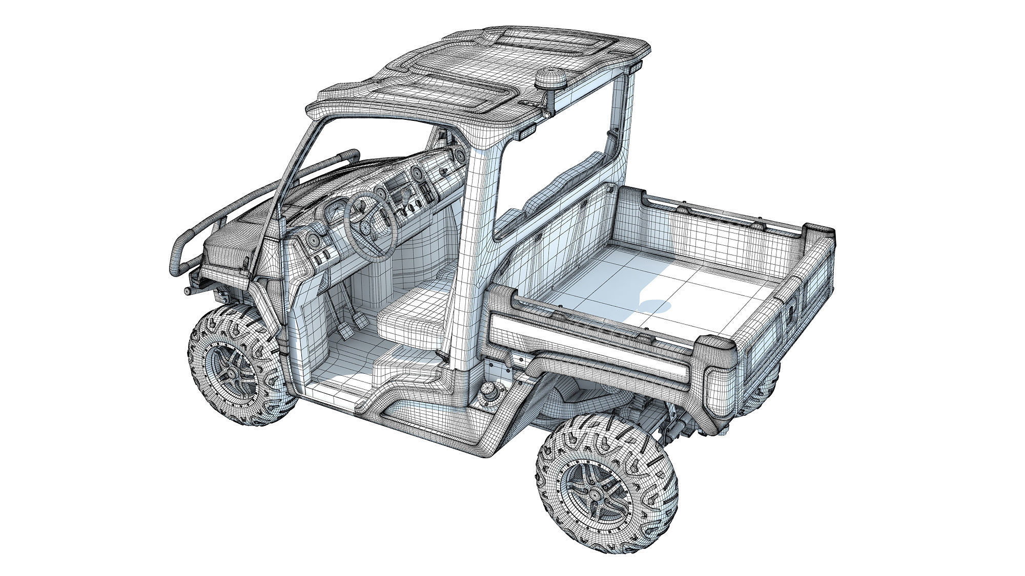 Utility Vehicle 3D model_17