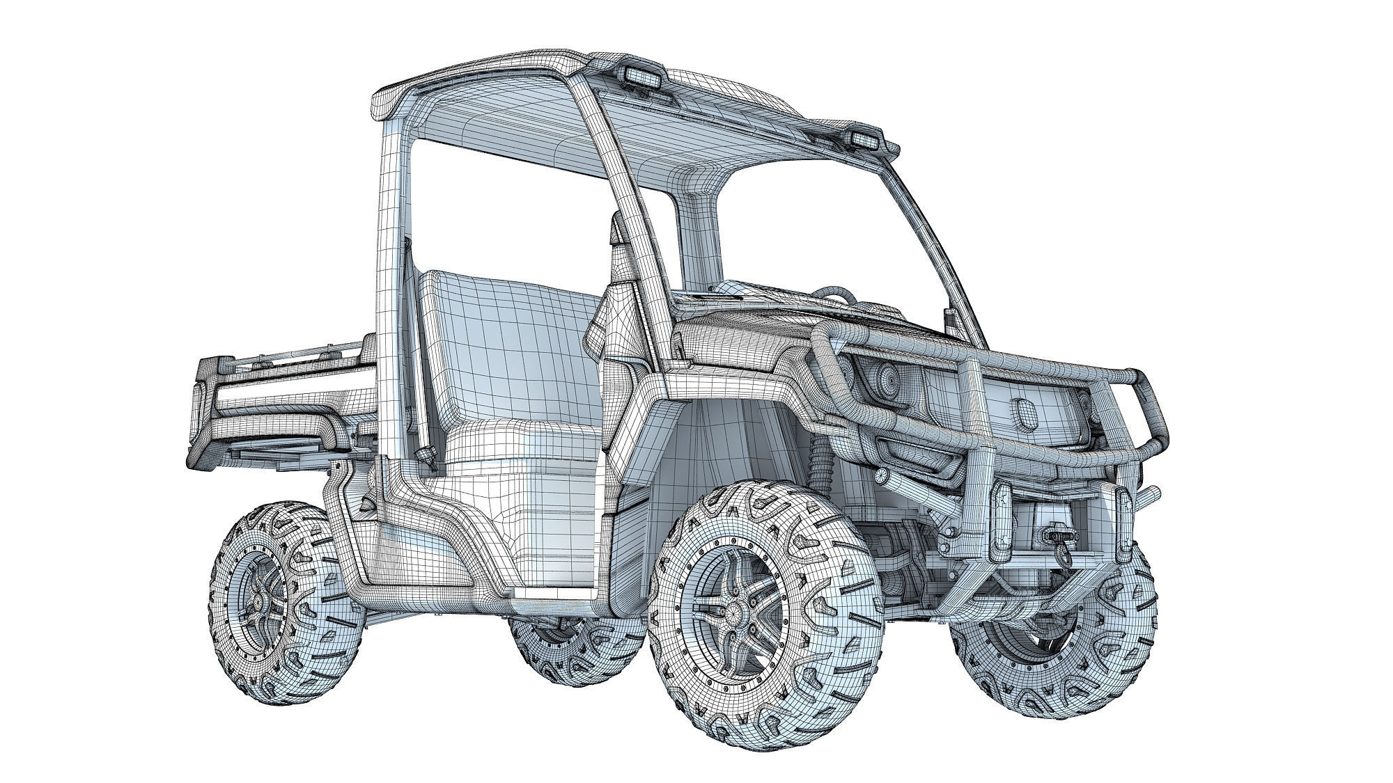 Utility Vehicle 3D model_19