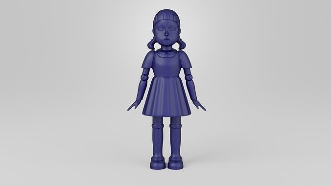 Robot Doll 3D print model