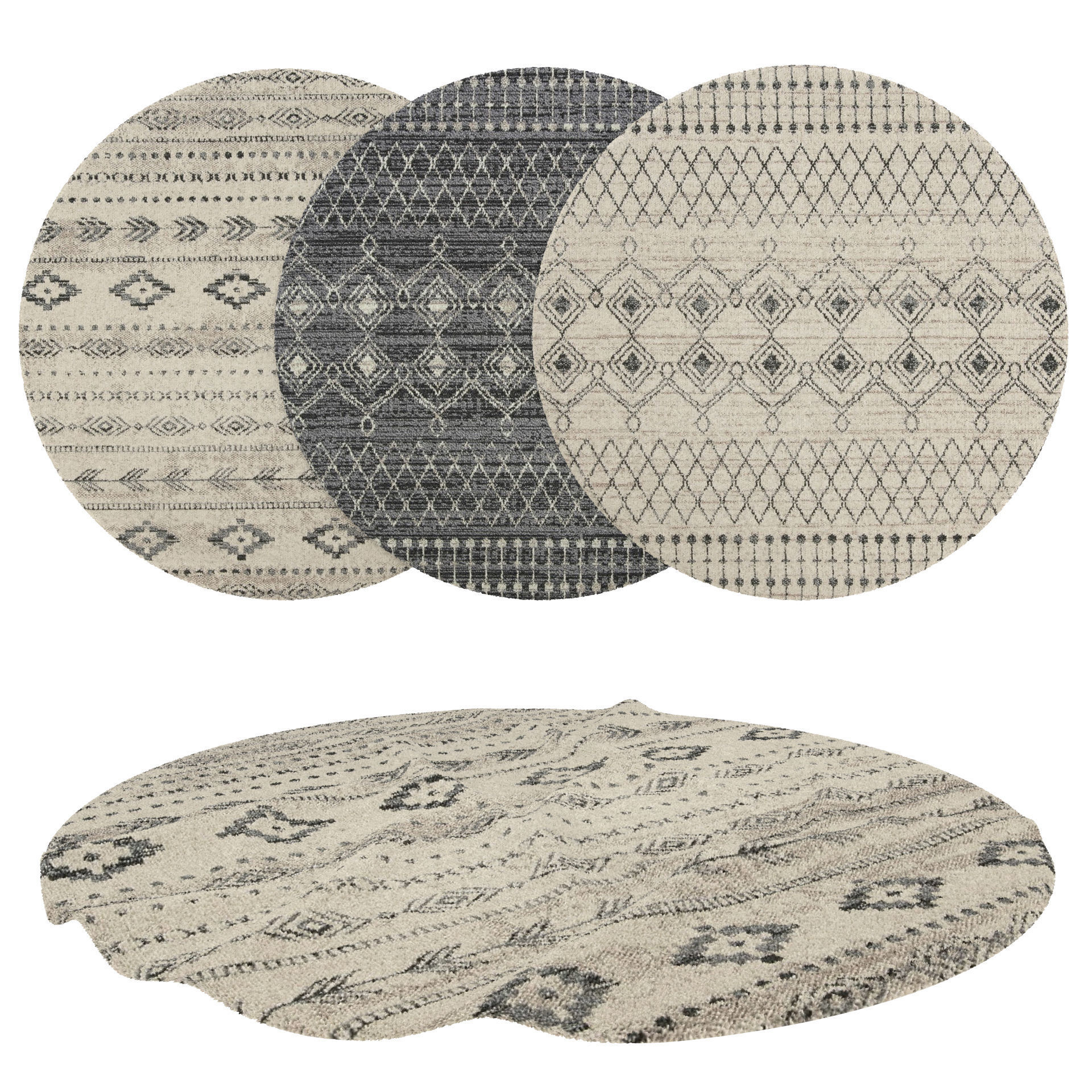 50 in 1 Rug Collection No 27 Low-poly 3D model_67