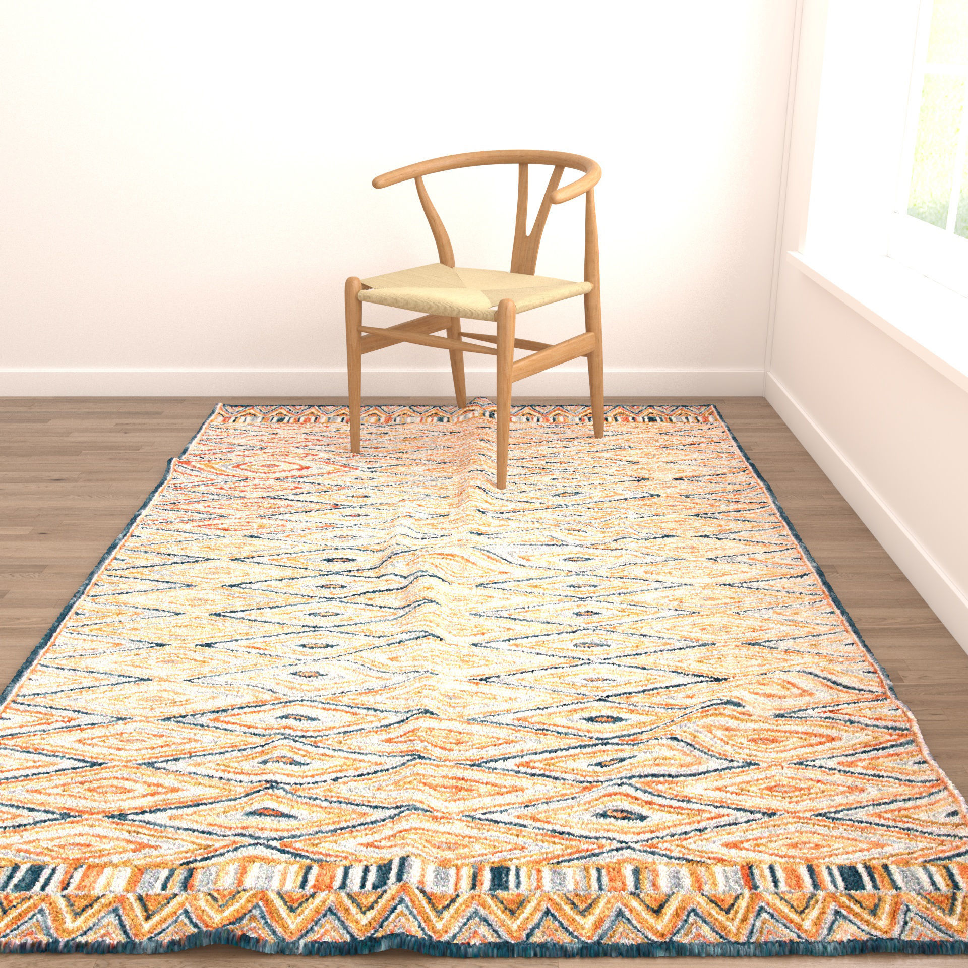 50 in 1 Rug Collection No 27 Low-poly 3D model_71