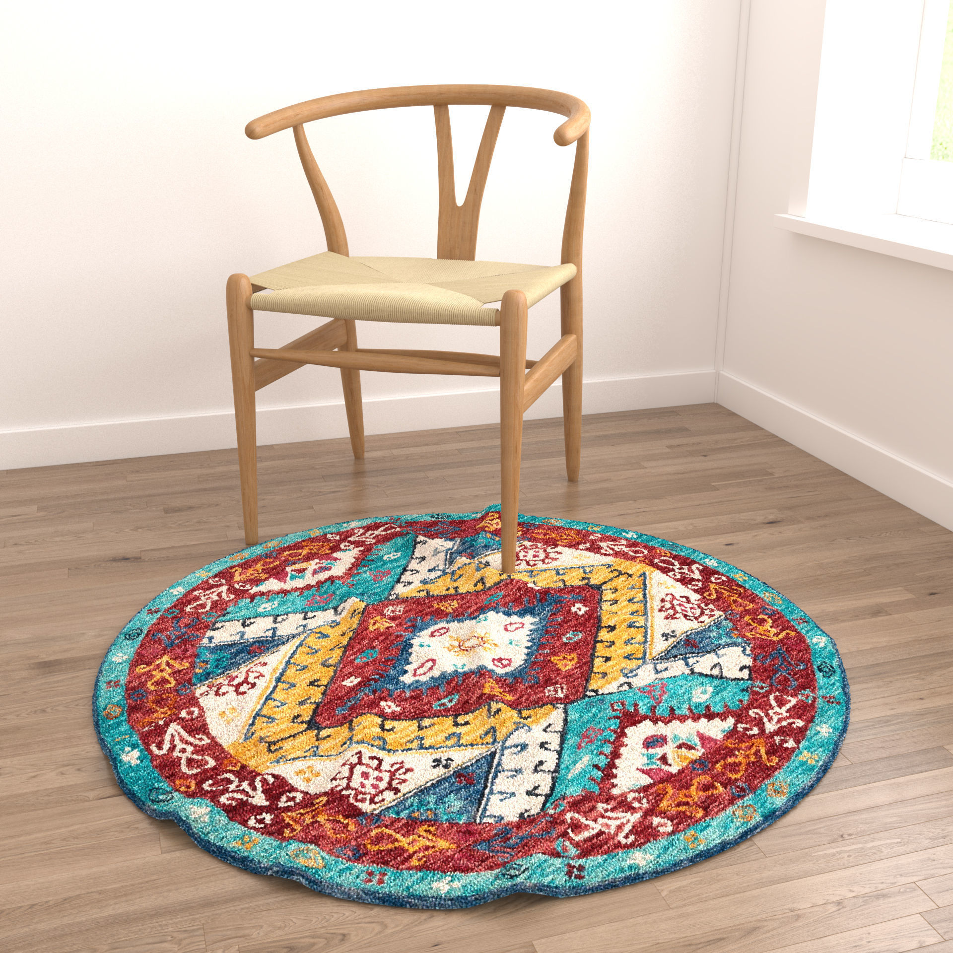 50 in 1 Rug Collection No 27 Low-poly 3D model_92