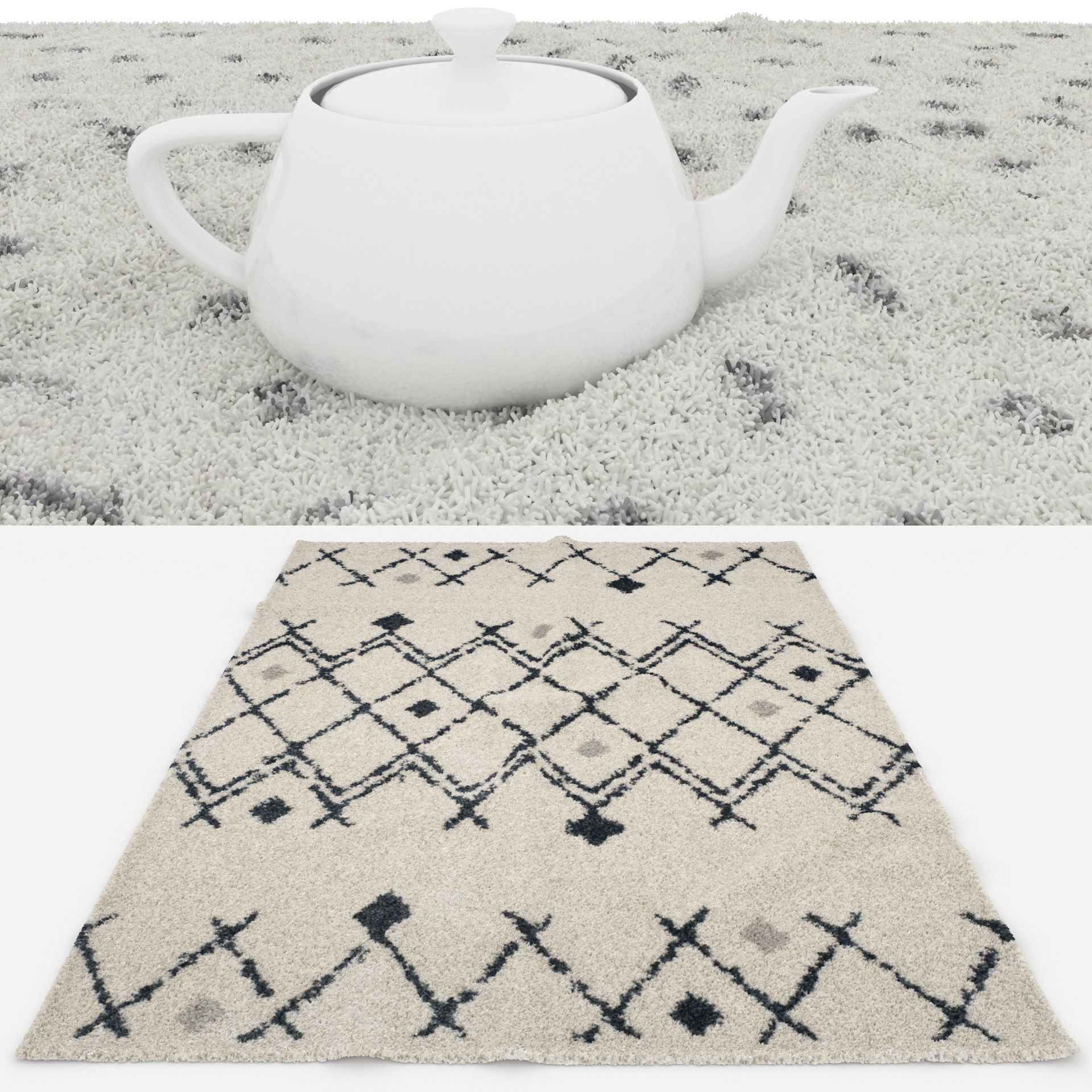 50 in 1 Rug Collection No 27 Low-poly 3D model_112