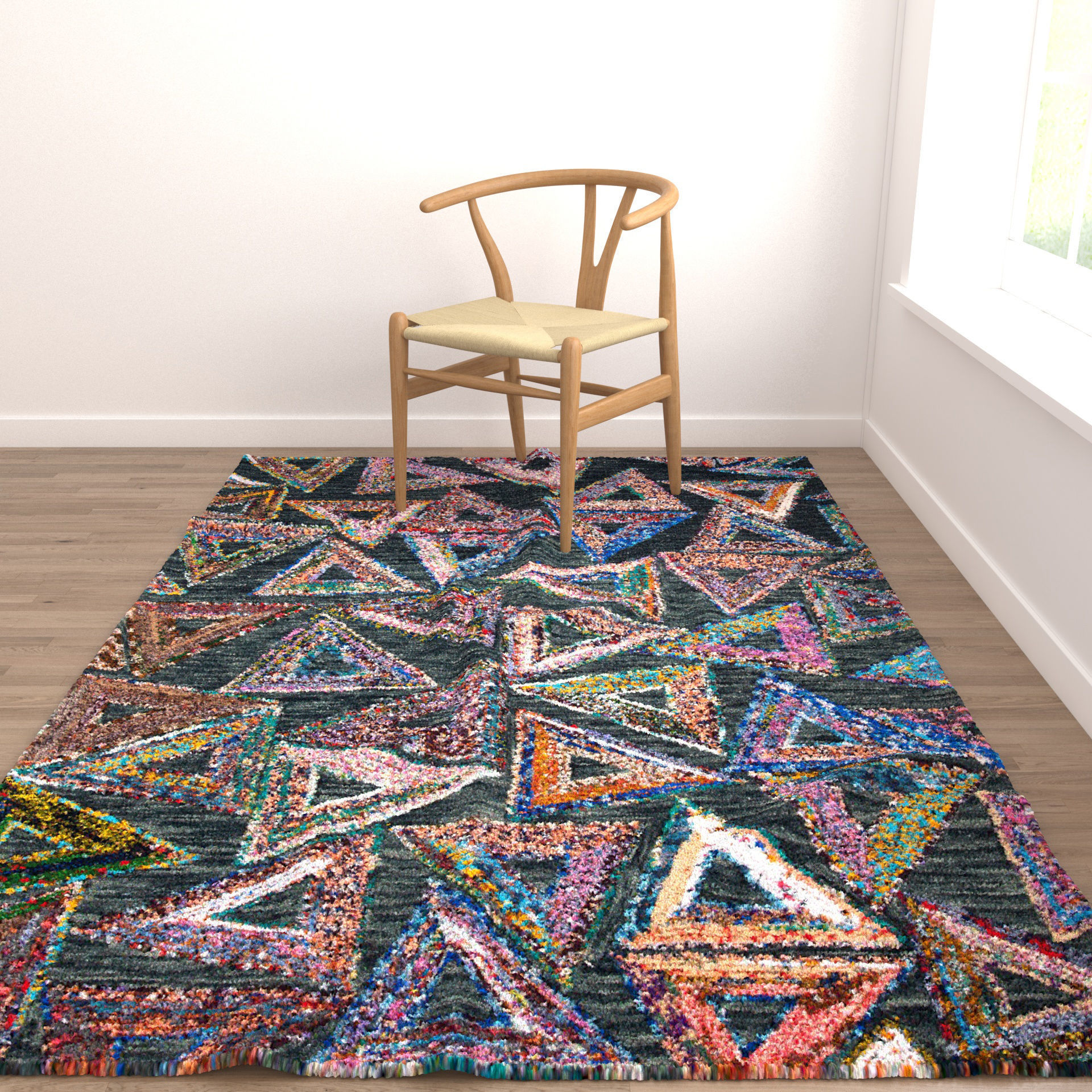 50 in 1 Rug Collection No 27 Low-poly 3D model_42