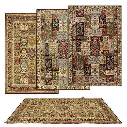 50 in 1 Rug Collection No 27 Low-poly 3D model_81