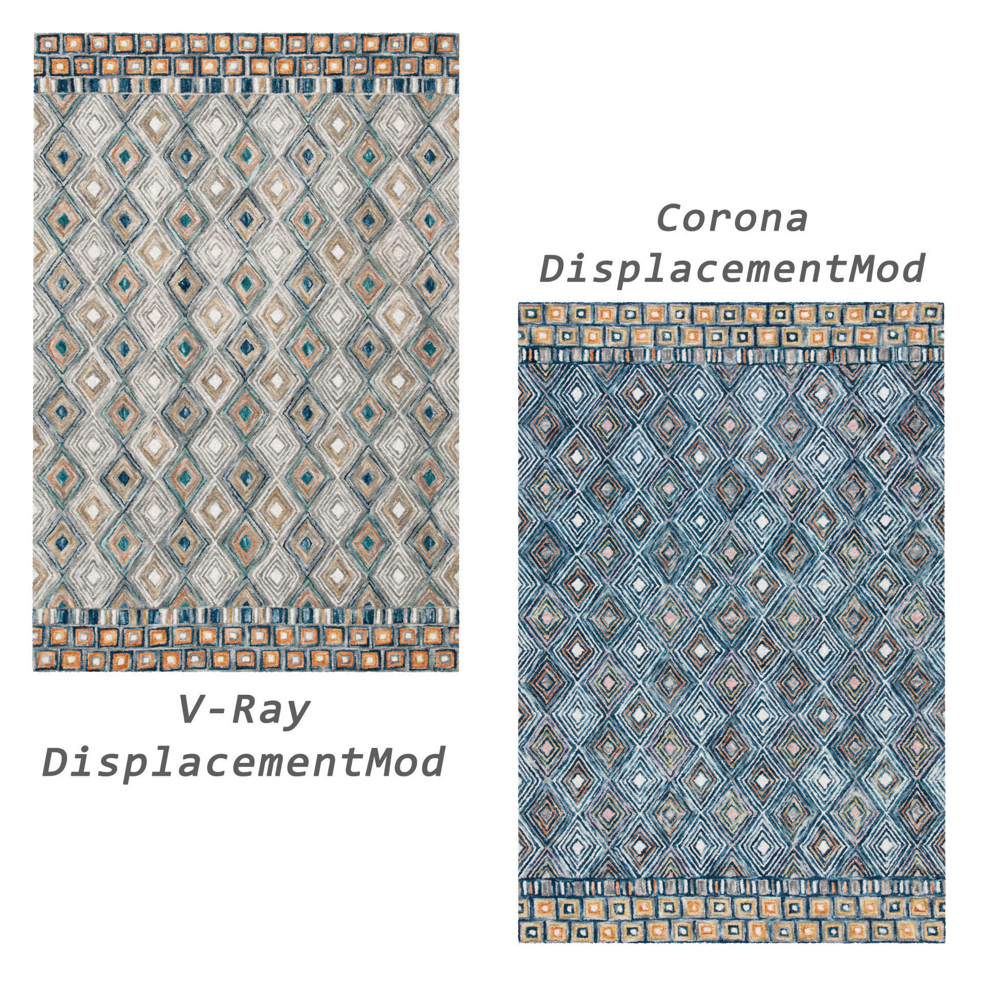 50 in 1 Rug Collection No 27 Low-poly 3D model_70