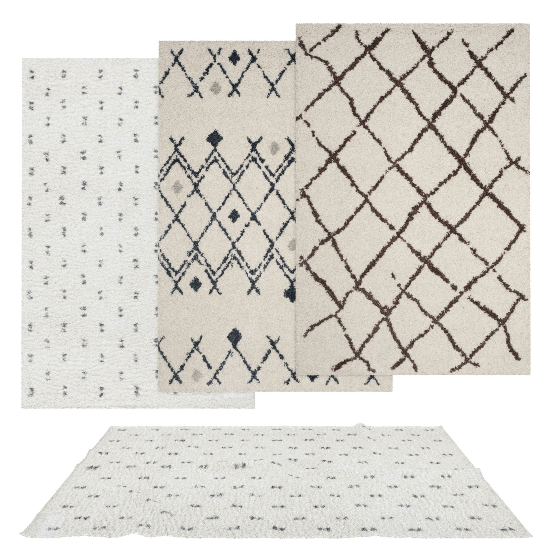 50 in 1 Rug Collection No 27 Low-poly 3D model_111