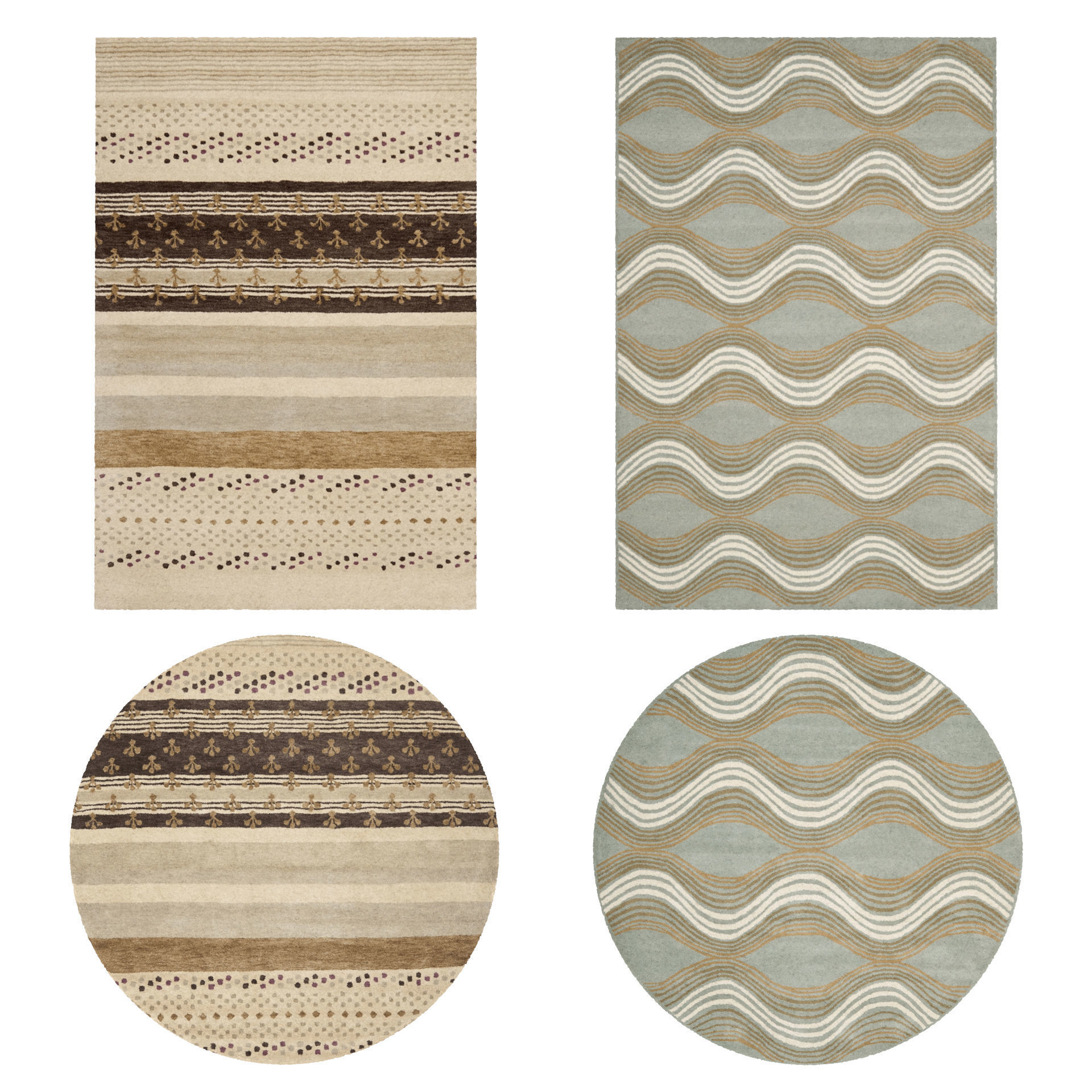 50 in 1 Rug Collection No 27 Low-poly 3D model_19