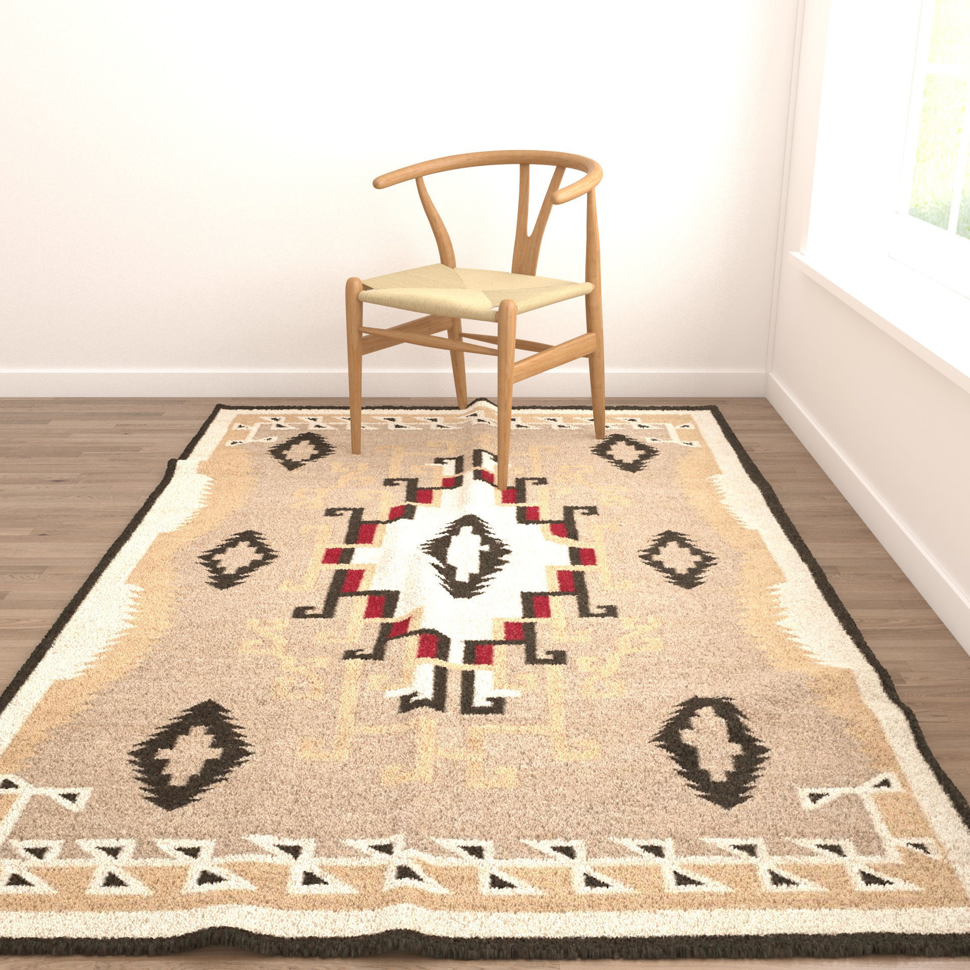 50 in 1 Rug Collection No 27 Low-poly 3D model_89