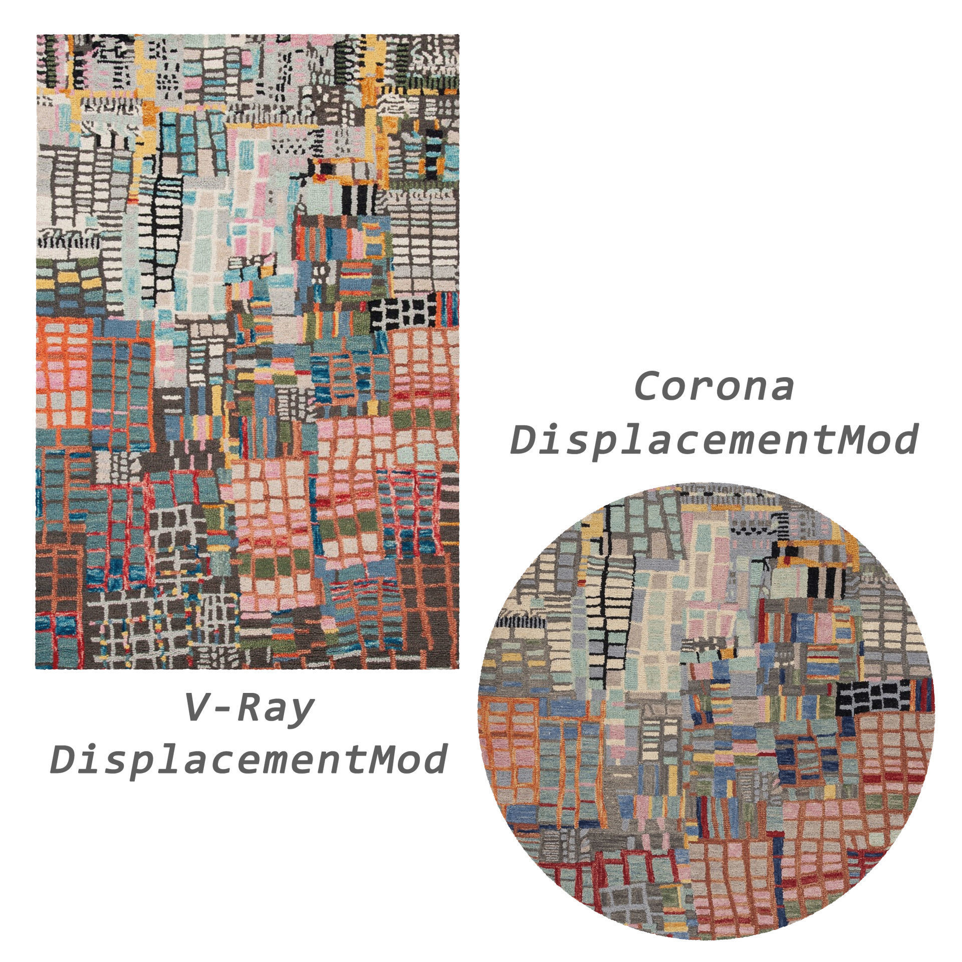 50 in 1 Rug Collection No 27 Low-poly 3D model_97